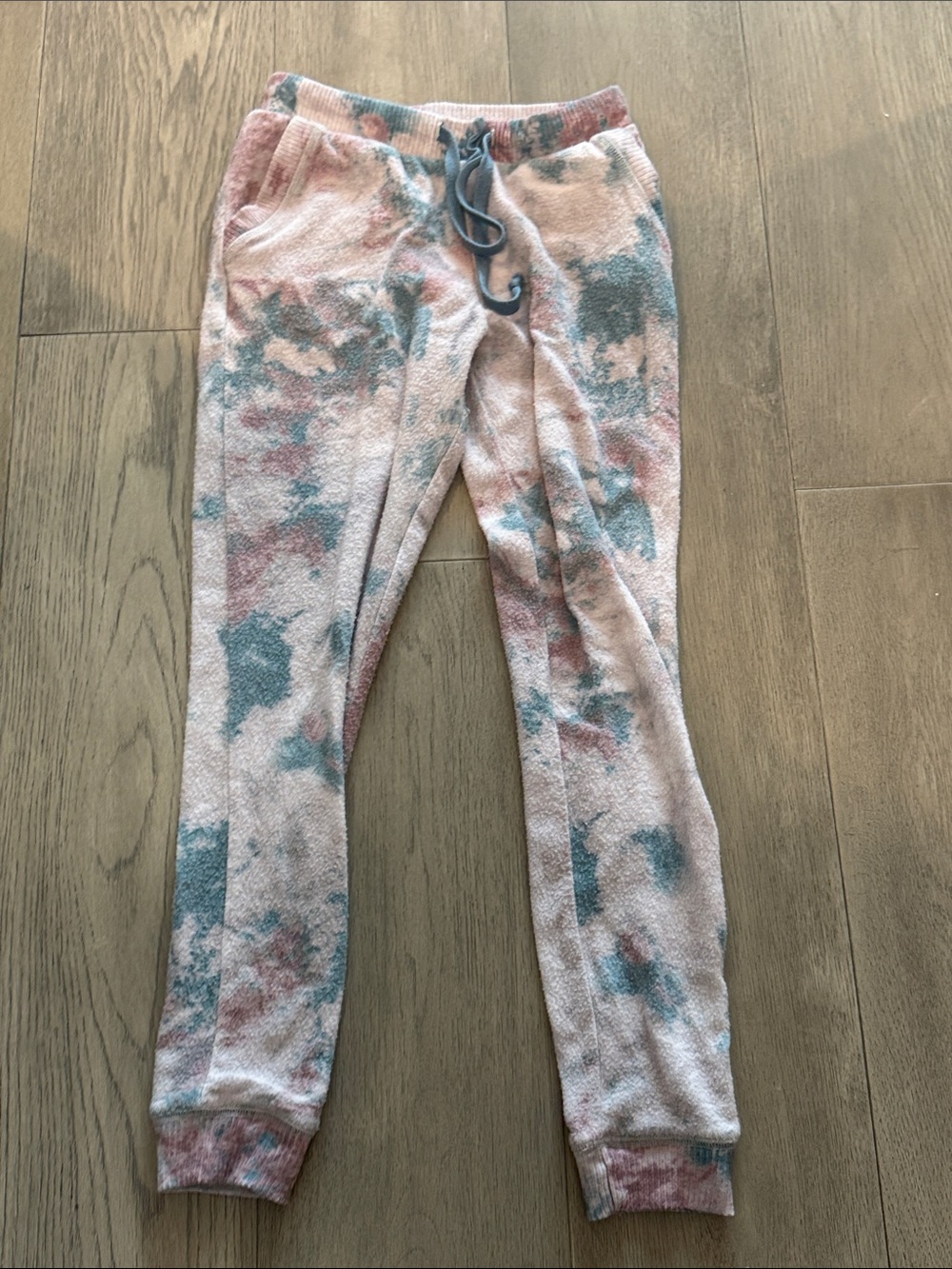 Vintage Havana Pink and Blue Tie-Dye Jogger Sweatpants - Kids